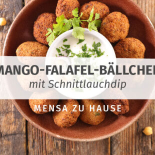 Rezept für Mango-Falafel-Bällchen - Mensa Zuhause